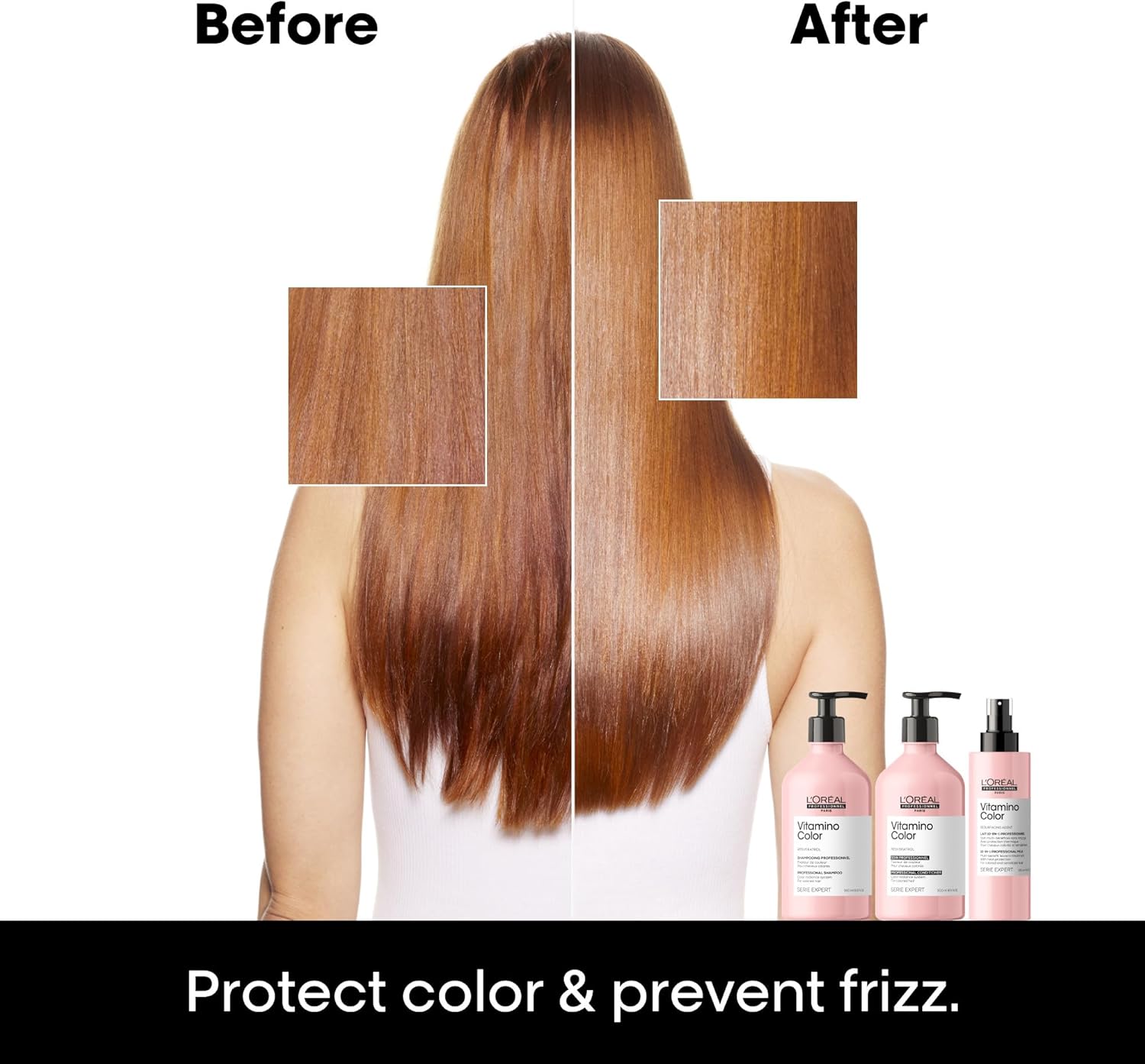 L’Oréal Professionnel Serie Expert Vitamino Color 10-in-1 Leave-In Heat Protecting Treatment (190ml)