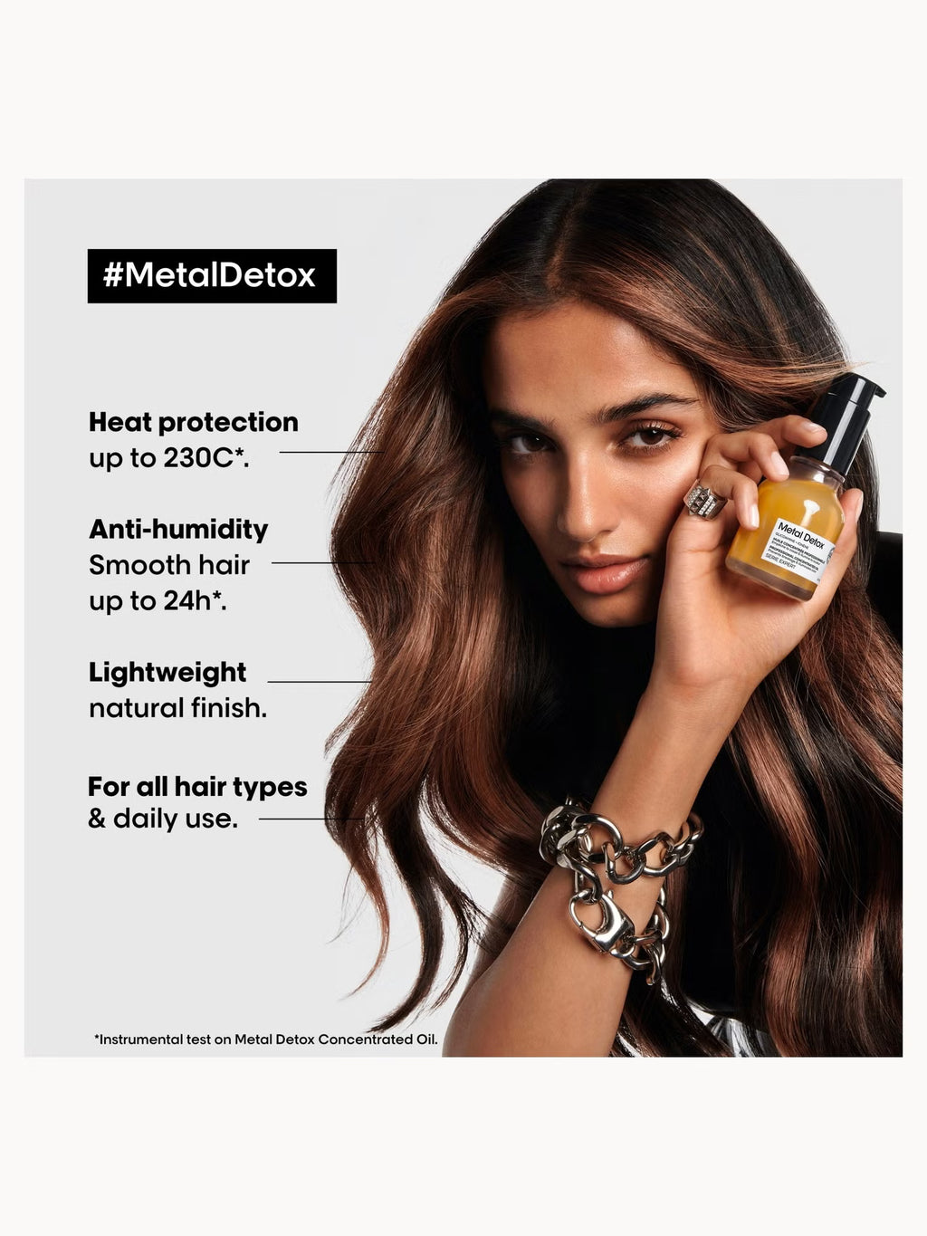 L'Oréal Metal Detox Anti-deposit Protector Concentrated Hair Oil - 50ml